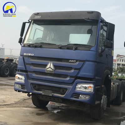 Technische reserveonderdelen Ondersteuning Gebruikte Sinotruk HOWO trekkerkop 6X4 aanhangwagen trekkerwagen