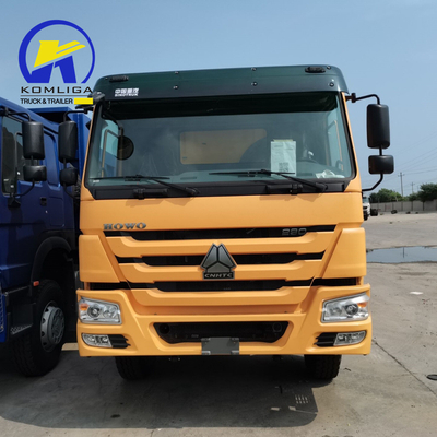 Radialbandenontwerp HOWO Traktor Truck Sinotruk Heavy Duty 6X4 Trailer Head Truck met 1