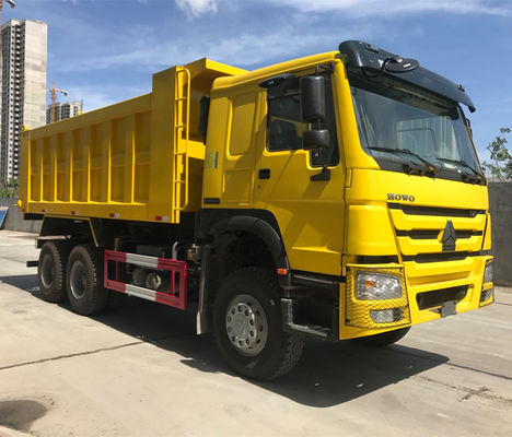 10 wielen Sinotruk HOWO 6X4 Dump/Tipper Truck voor Afrikaanse bouwprojecten