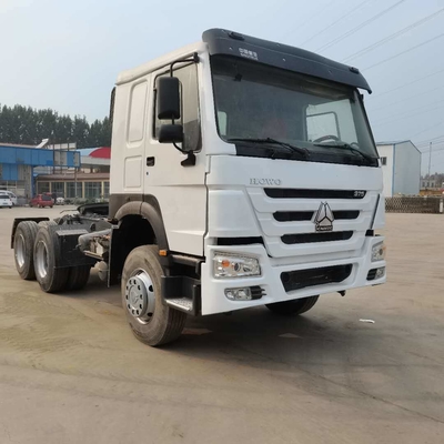Sinotruk HOWO 371HP 6X4 10 wielen Semi-trailer hoofd Cargo Tank Tipper Dump Trailer Tractor Truck