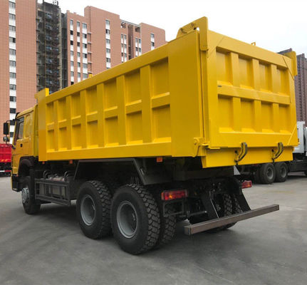 10 wielen Sinotruk HOWO 6X4 Dump/Tipper Truck voor Afrikaanse bouwprojecten