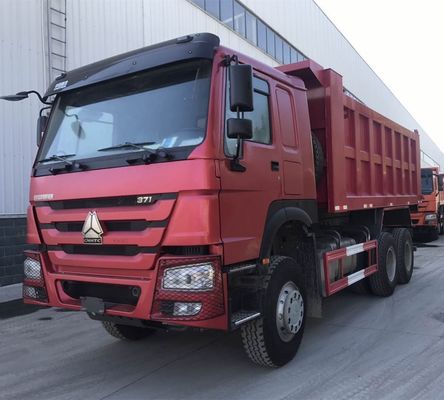 10 wielen Sinotruk HOWO 6X4 Dump/Tipper Truck voor Afrikaanse bouwprojecten