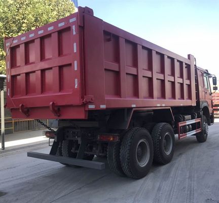 10 wielen Sinotruk HOWO 6X4 Dump/Tipper Truck voor Afrikaanse bouwprojecten