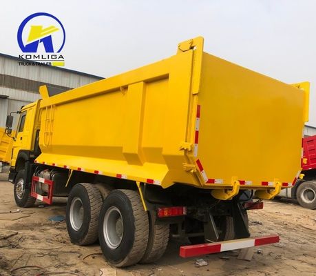Vooras 9 ton laadvermogen 30 ton 6x4 kantelwagen voor Sinotruk HOWO en gebruikt