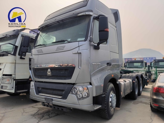 Technische ondersteuning Zware vrachtwagen Sinotruk HOWO Diesel 6*4 Tractor Trailer Head Truck