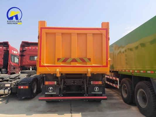 Gebruikte Shacman 6X4 10 Wheels Tipper/Dump Truck met radiale banden en Hc16 achteras
