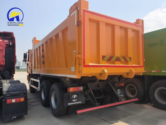 Gebruikte Shacman 6X4 10 Wheels Tipper/Dump Truck met radiale banden en Hc16 achteras