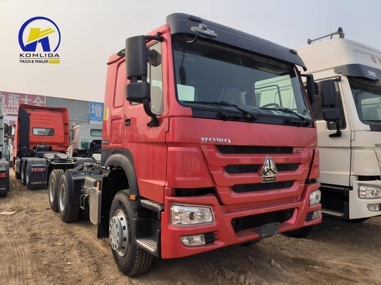 SINOTRUK 10 Wheeler 6X4 Truck Gebruikte HOWO Tipper Dump Tractor Trucks met 12.00r20 banden