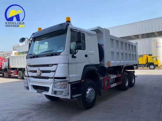 Gebruikte Sinotruck HOWO 6X4 10 wielen 371HP/375HP tipper dump truck voor Nigeriaanse wegprojecten