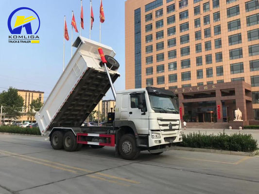 Gebruikte Sinotruck HOWO 6X4 10 wielen 371HP/375HP tipper dump truck voor Nigeriaanse wegprojecten