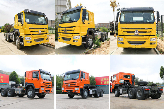 16 ton Achse Sinotruk HOWO 6X4 Trakter Truck Container Trailer Dump Skeleton Truck