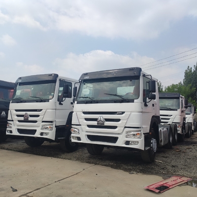 Afrika Gebruikte Sinotruk HOWO 371HP 420HP 6X4 Trailer Head Tractor Horse Tipper Tractor truck