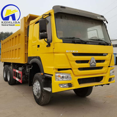 Gebruikte 6X4 Grade een 371HP 375HP Sinotruck HOWO Tipper Dump Truck met Radial Tire Design