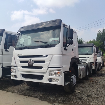 Afrika Gebruikte Sinotruk HOWO 371HP 420HP 6X4 Trailer Head Tractor Horse Tipper Tractor truck
