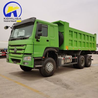 Blauwe aangepaste Sinotruck HOWO 6X4 30 ton 10 wielen dumptruck voor Afrika