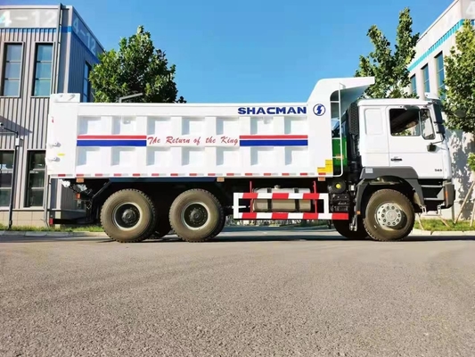 25-30 ton Capaciteit 6X4 10 Wielen Shacman Tipper Truck met 20cbm Bucket Dimensie