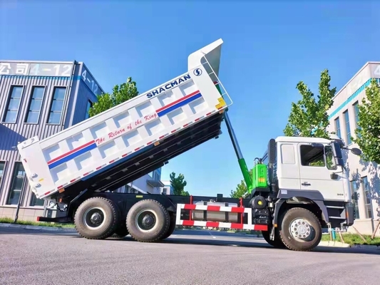 25-30 ton Capaciteit 6X4 10 Wielen Shacman Tipper Truck met 20cbm Bucket Dimensie