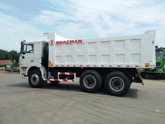 25-30 ton Capaciteit 6X4 10 Wielen Shacman Tipper Truck met 20cbm Bucket Dimensie