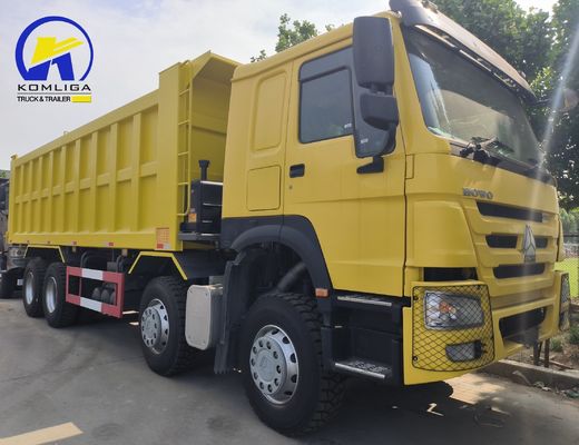 Sinotruk HOWO 12 banden 8X4 tipper truck met GCC bandencertificering