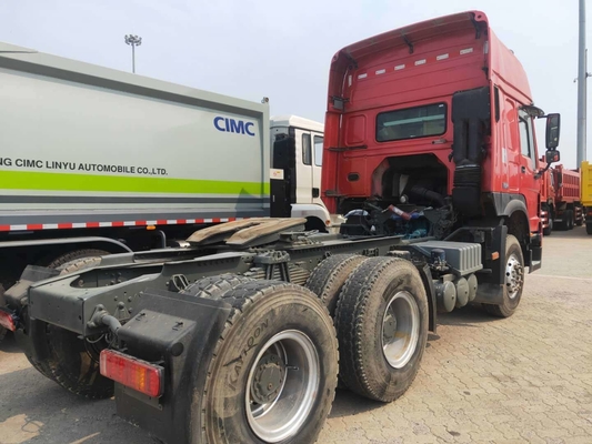 Sinotruk HOWO 6*4 Gebruikte aanhangwagen hoofd trekker vrachtwagen ladingcapaciteit 21-30t woningkracht 420 pk