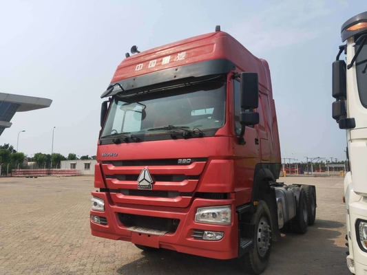 Sinotruk HOWO 6*4 Gebruikte aanhangwagen hoofd trekker vrachtwagen ladingcapaciteit 21-30t woningkracht 420 pk