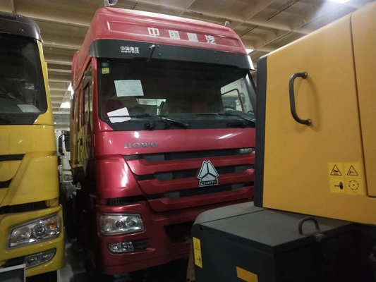 Sinotruk HOWO 6*4 Gebruikte aanhangwagen hoofd trekker vrachtwagen ladingcapaciteit 21-30t woningkracht 420 pk