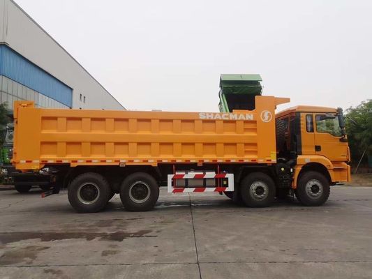 Shacman 8X4 Dump Truck Zware tipper Truck met Hw19710 Transmissie en 2 sets Achteras