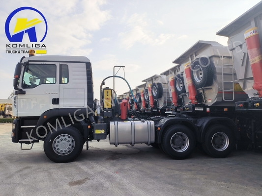 6x4 aandrijflijn Sino Truck HOWO Tractor Truck 6800*2500*3200mm met Competitive