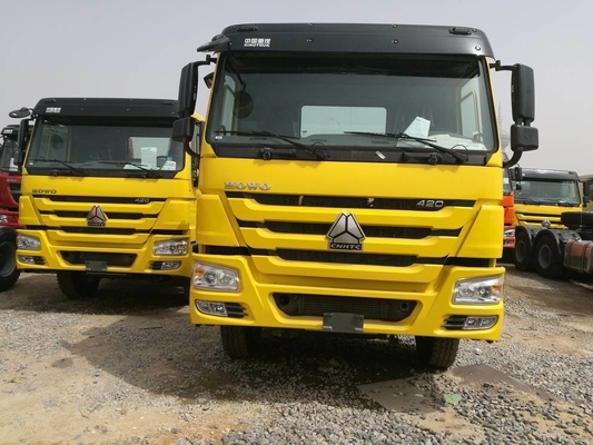 6*4 aandrijflijn Sinotruk HOWO Traktortruck met 6800*2500*3200mm aanhangwagenkop