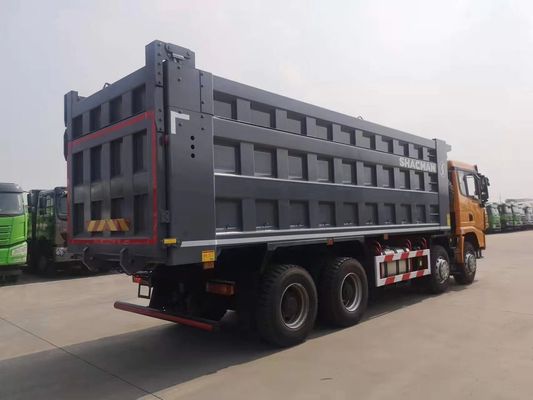 Gebruikte Shacman 8X4 dumptruck dumptruck met ventrale tipper hydraulisch hefdiesel