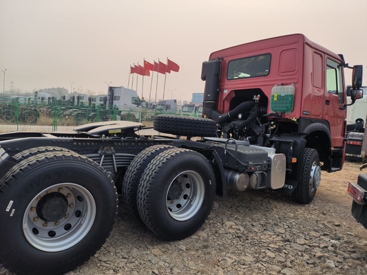 Sinotruk HOWO 6X4 trekker met 10 wielen aanhangwagenkop en D12.42-20 motor