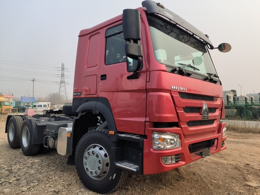 Sinotruk HOWO 6X4 trekker met 10 wielen aanhangwagenkop en D12.42-20 motor