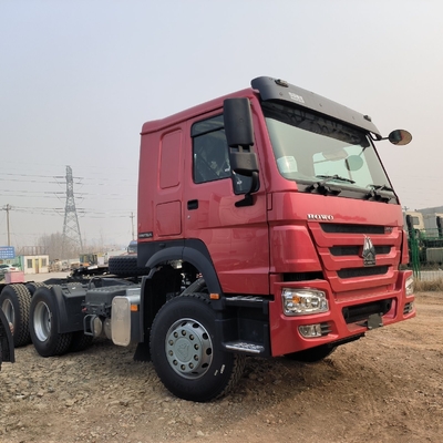 Gebruikte Sinotruk HOWO 6X4 10 Wheeler Prime Mover Tractor Truck met 5,45 snelheidsverhouding