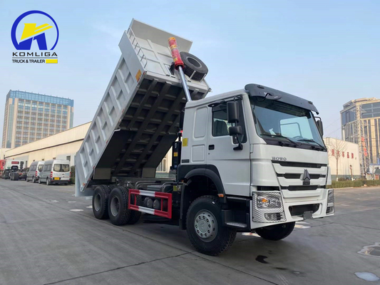 30 ton 10 banden Dump truck naar Tanzania 8500*2500*3400mm Tanker 300L Sinotruk HOWO 6X4