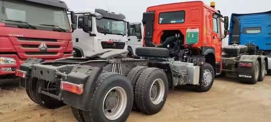 Zware vrachtwagen Sinotruk HOWO 6X4 Gebruikte vrachtwagen sleep/tractor vrachtwagen voor Ethiopië tegen betaalbare prijzen