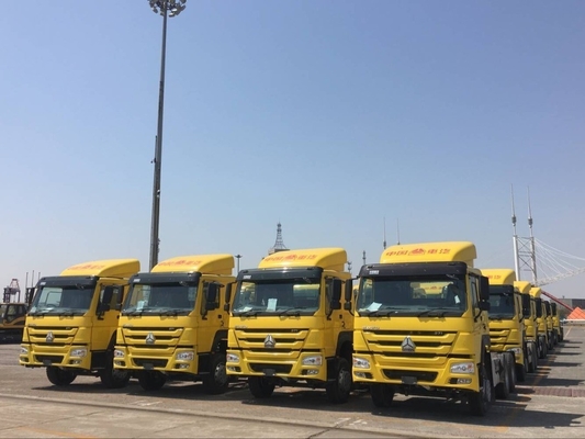 Hf9 Vooras Sinotruk HOWO 6X4 sleepwagen Gebruikte trekkerwagen met 16 ton achteras
