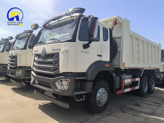 Sinotruk Hohan 6X4 371HP/375HP 20cbm Hyva Hoist Dump Truck met 300L Tanker
