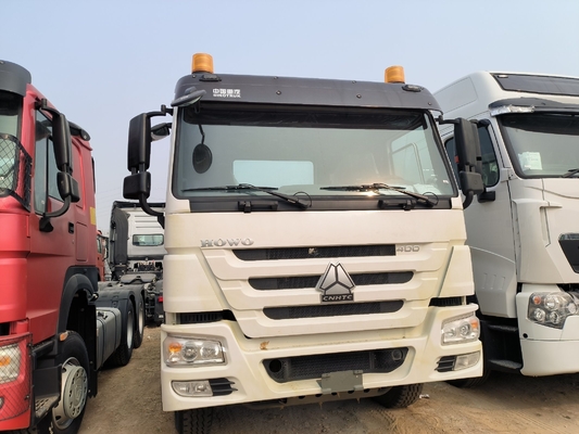 Bestuur Sinotruk HOWO 10 Wielen Mini Tractor Truck Gebruikte aanhangwagenkop voor zware ladingen
