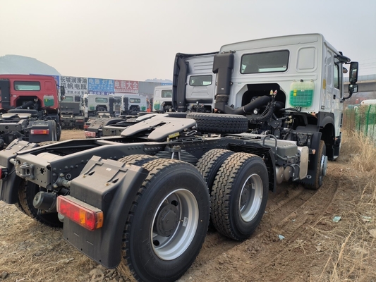 Bestuur Sinotruk HOWO 10 Wielen Mini Tractor Truck Gebruikte aanhangwagenkop voor zware ladingen