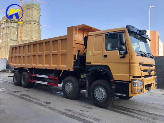 Sinotruk HOWO 12 Wielen 8X4 Dump Truck 40t Tipper Truck met LHD/Rhd stuurwiel