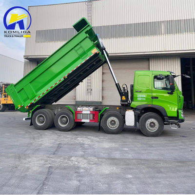 Sinotruk HOWO 12 Wielen 8X4 Dump Truck 40t Tipper Truck met LHD/Rhd stuurwiel