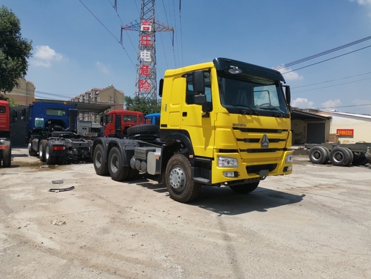 Sinotruk HOWO 6X4 Traktor Truck Head voor Mini Trailer Truck Emissie Standard Euro 2