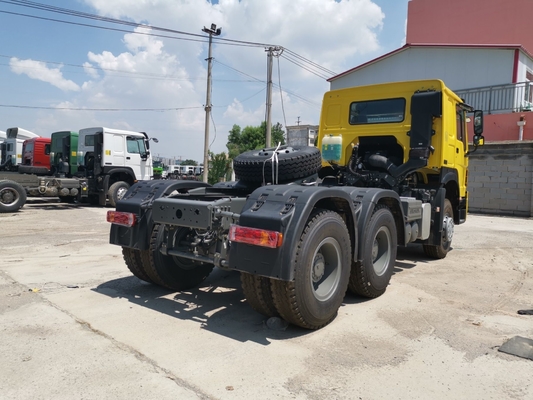 Sinotruk HOWO 6X4 Traktor Truck Head voor Mini Trailer Truck Emissie Standard Euro 2