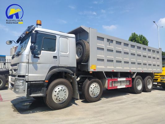 Sinotruck HOWO 8X4 Dumping Truck 12wheels Euro2/3 Heavy Duty Made in Tire 10 1spare