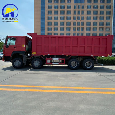 / Gebruikt 8X4 12 Wielen Sinotruk HOWO Tipper Truck DOT Gecertificeerd en aangepast Aanvraag