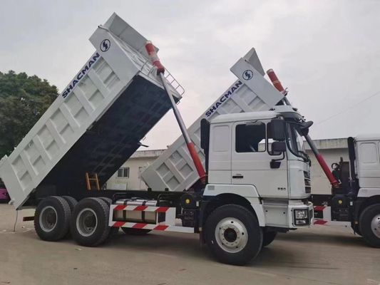 Shacman 6X4 Tipper Truck met Front Lifting en 20cbm Bucket Dimension 5600X2300X1500