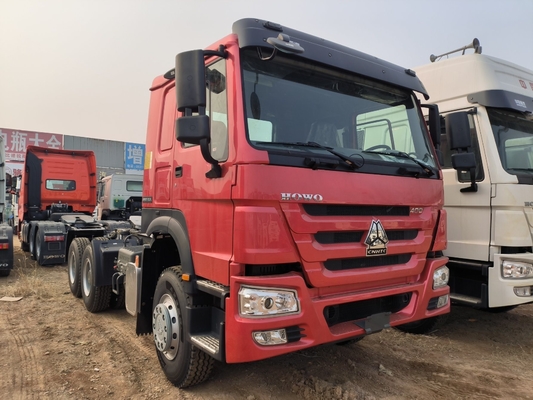 Tweedehands Sinotruk HOWO 6X4 Trailer Truck Head Mini Gebruikte Traktor Truck tegen betaalbare prijs