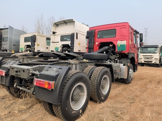 Tweedehands Sinotruk HOWO 6X4 Trailer Truck Head Mini Gebruikte Traktor Truck tegen betaalbare prijs
