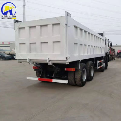 Tweedehands Sinotruck HOWO 8X4 371HP 375HP 12wielers 40-50tons Tipper Tipping Dump Truck
