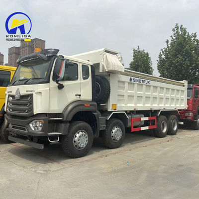 2019 model Sinotruk HOWO Gebruikt 8X4 12 wielen Dump Truck Zf8118 stuurstelsel en emmer